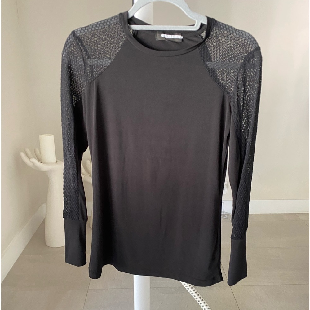 Anatomie Lace Sleeve Top Size S